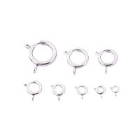 Stainless Steel Spring Ring Clasp, 316 Stainless Steel, DIY original color 