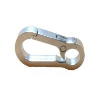304 Stainless Steel Snap Hook Clasp, polished, DIY, original color 