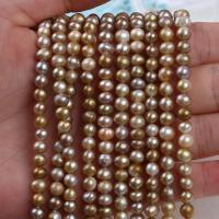 Perlas Patata Freshwater, Perlas cultivadas de agua dulce, Bricolaje, 4-6mm, longitud:aproximado 14-15 Inch, Vendido por Sarta