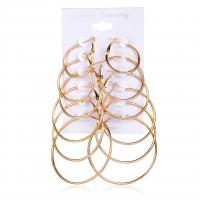 Zinc Alloy Earring Set, plated, fashion jewelry & for woman 