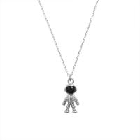 Titanium Steel Jewelry Necklace, Astronaut & for woman Approx 60 cm 