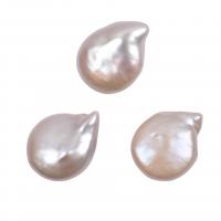 No Hole Cultured Freshwater Pearl Beads, DIY, white, 15-18mm 