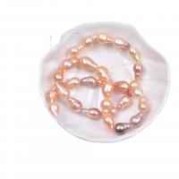 Perle de culture d'eau douce forme goutte, perle d'eau douce cultivée, larme, DIY, couleurs mélangées, 9-10mm Environ 36-38 cm, Vendu par brin