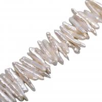 Biwa Cultured Freshwater Pearl Beads, DIY, white, 20-30mm Approx 36-38 cm 