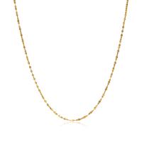Stainless Steel Chain Necklace, 304 Stainless Steel, with 1.97inch extender chain, Vacuum Ion Plating, fashion jewelry & for woman 1mm Approx 17.72 Inch 