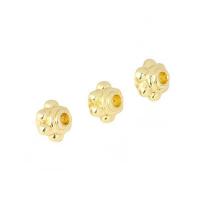 Perles intercalaires en alliage de zinc, lanterne, Plaqué or 18K, DIY, doré Environ 1.4mm Vendu par sac