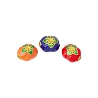 Zinc Alloy Spacer Beads, Fruit, gold color plated, DIY & enamel Approx 1.6mm 
