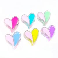 Émail acrylique perles, coeur, DIY & émail, plus de couleurs à choisir Environ Vendu par sac