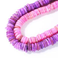 Dyed Shell Beads, Flat Round, polished, DIY Approx 31.49 Inch 