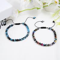 Gemstone Bracelets, Natural Stone, Adjustable & fashion jewelry & Unisex 6-10cm 