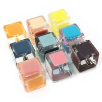 Émail acrylique perles, cadre, DIY & émail, plus de couleurs à choisir, 14mm, Environ Vendu par sac