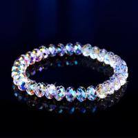 Crystal Bracelets, polished, fashion jewelry & for woman & faceted 8mm cm 