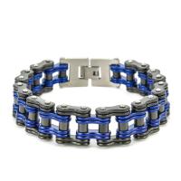 Titanium Steel Bracelet, Vacuum Ion Plating, fashion jewelry & for man 220mm 