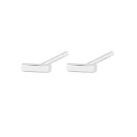 Sterling Silver Stud Earring, 925 Sterling Silver, plated, fashion jewelry & for woman 5mm 