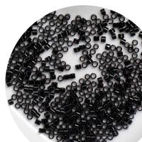 Opaque Glass Seed Beads, Seedbead, Round, stoving varnish, DIY 1.6mm, Approx 