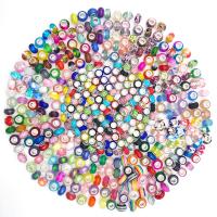 Resin Jewelry Beads, DIY & mixed, multi-colored, 7*14mm 