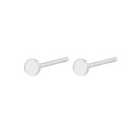 Sterling Silver Stud Earring, 925 Sterling Silver, plated, fashion jewelry & for woman 
