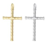 Stainless Steel Cross Pendants, 316 Stainless Steel, Vacuum Plating, fashion jewelry & DIY & Unisex Approx 8mm 