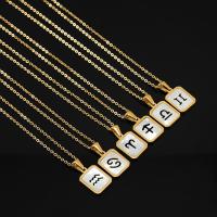 Stainless Steel Jewelry Necklace, 304 Stainless Steel, with Shell, 18K gold plated, with constellation symbols & for woman & hollow, golden Approx 17.72 Inch 