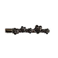 Alligator Hair Clip, Zinc Alloy, Flower, plated, fashion jewelry & for woman 61mm 