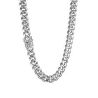 Stainless Steel Chain Necklace, 316L Stainless Steel, Unisex original color 