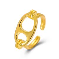 Латунь Манжеты палец кольцо, Другое покрытие, ювелирные изделия моды & Женский, Много цветов для выбора, 18mm, продается PC