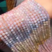 Perles de morganite, Rond, poli, DIY & facettes, couleurs mélangées, 5mm cm, Vendu par PC