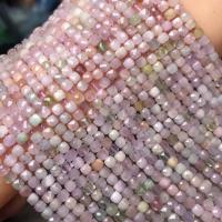 Kunzite Beads, Cube, polished, DIY & faceted, mixed colors, 4mm cm 