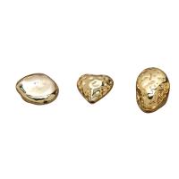 perla de cobre, metal, chapado en color dorado, Bricolaje & diferentes estilos para la opción, dorado, Vendido por UD