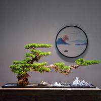 Pine Zen Sandbox Ornament, handmade, for home and office 