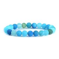 Gemstone Bracelets, Natural Stone, with Freshwater Pearl, Round, fashion jewelry & Unisex cm 