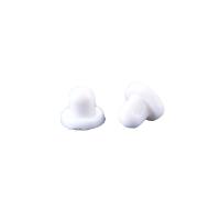 Silicone Ear Nut Component, anti-skidding & DIY white 