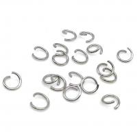 Stainless Steel Open Jump Ring, 304 Stainless Steel, DIY & machine polishing original color 