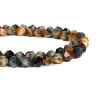 Tiger Eye Beads, Round, Star Cut Faceted & DIY mixed colors 