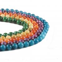 Einzelne Edelstein Perlen, rund, DIY & verschiedenen Materialien für die Wahl & verschiedene Größen vorhanden, keine, verkauft von Strang
