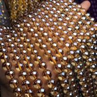 Round Crystal Beads, polished, DIY cm 