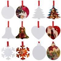 Aluminum Christmas Hanging Ornaments, Christmas Design 