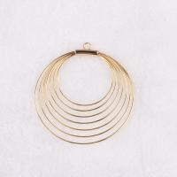Brass Jewelry Pendants, gold color plated, DIY golden 