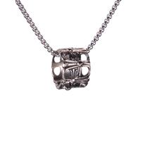 Zinc Alloy Necklace, 304 Stainless Steel, with Zinc Alloy, Vacuum Ion Plating, Unisex original color, 700mm 