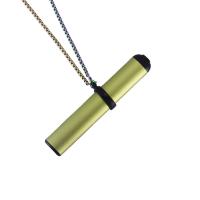 Stainless Steel Jewelry Necklace, 304 Stainless Steel, with Silicone, Vacuum Ion Plating, fashion jewelry & Unisex 700mm 
