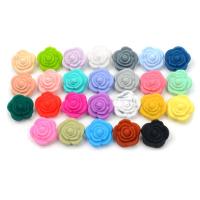 Silicone Jewelry Beads, Rose, DIY 