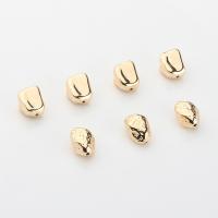 Brass Jewelry Beads, gold color plated, DIY Approx 
