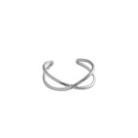 銅 カフ指輪, シルバーメッキ, 異なるスタイルを選択 & 女性用, シルバー, 20mm, 売り手 パソコン