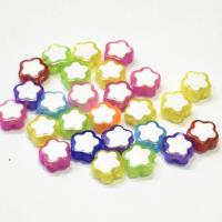 Émail acrylique perles, fleur, DIY & émail, plus de couleurs à choisir, 10mm, Environ Vendu par sac
