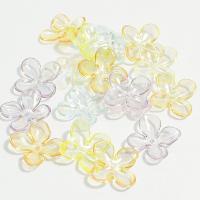 Harz Perlkappen, Blume, DIY, gemischte Farben, 20x20mm, ca. 200PCs/Tasche, verkauft von Tasche