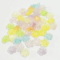 Blume Harz Perlen, DIY, gemischte Farben, 12x12mm, ca. 1450PCs/Tasche, verkauft von Tasche