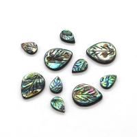 Abalone Shell Beads, Leaf, DIY 
