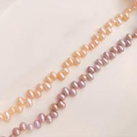 Drop Cultured Freshwater Pearl Beads, Teardrop, DIY 5-6mm Approx 15 Inch 
