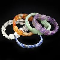 Gemstone Bracelets, Natural Stone & Unisex Approx 18 cm 