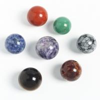 Piedra natural esfera de la bola, Esférico, más colores para la opción, 17-20mm, Vendido por UD